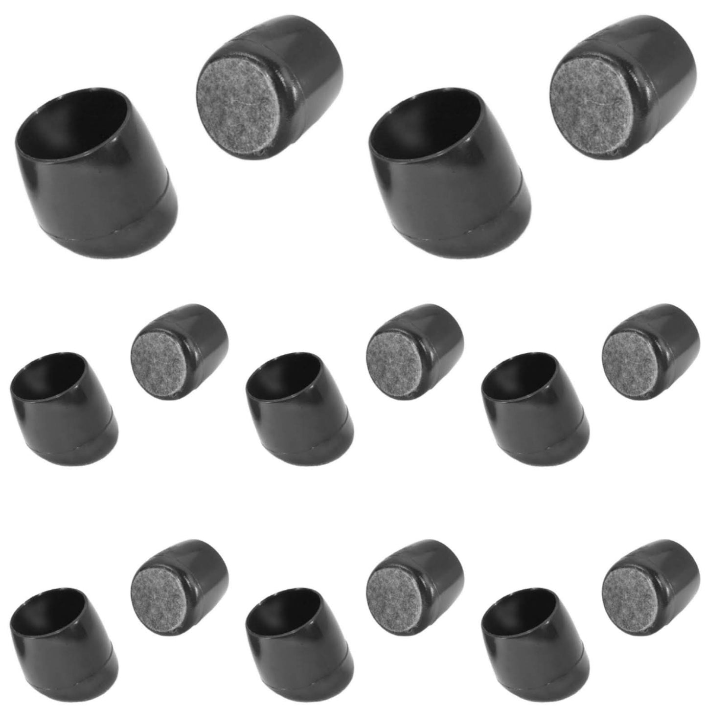 Ferrule End Caps for Angled Chair Legs (Felt Base) - Replacement Feet For School Chairs | Keay Vital Parts