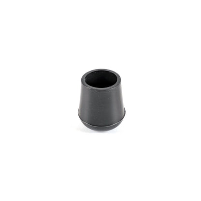 19mm Black Rubber Ferrules with Steel Base Insert - Made in Germany - Keay Vital Parts